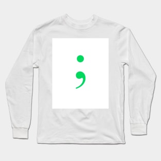Semicolon Long Sleeve T-Shirt